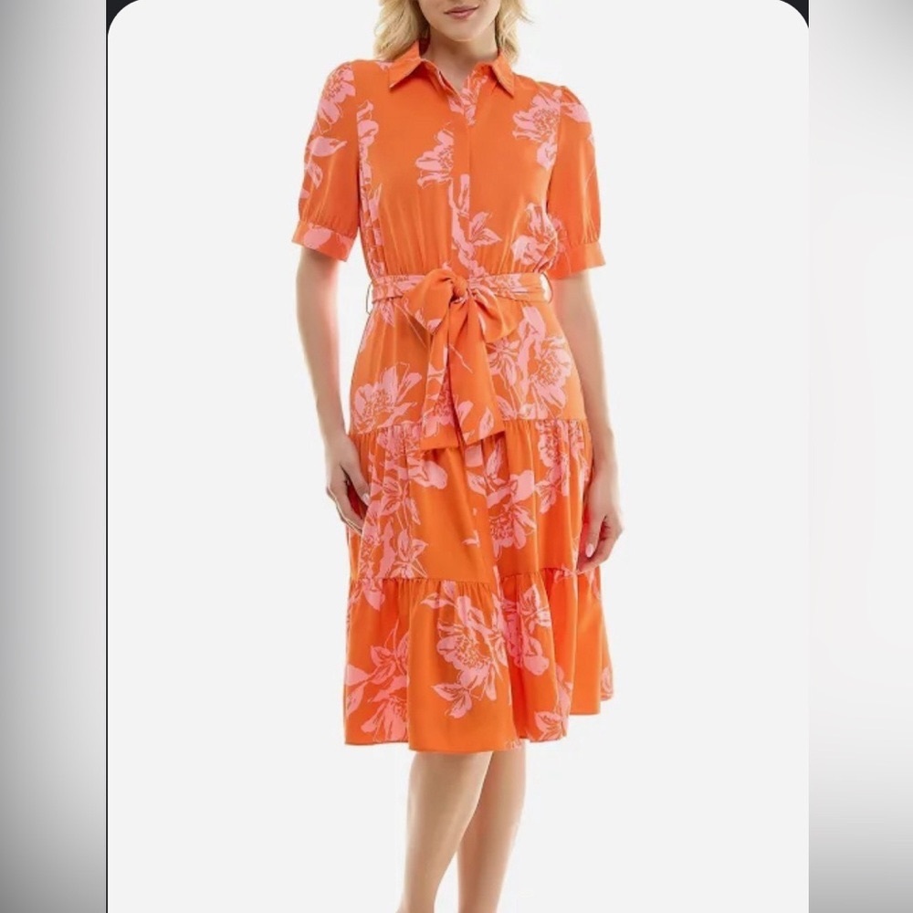 Nicole Miller Poppy Tie Dress